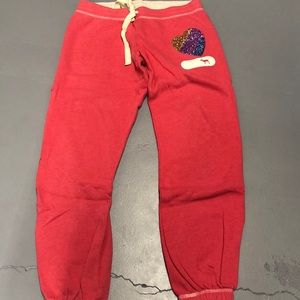 Pink sweats